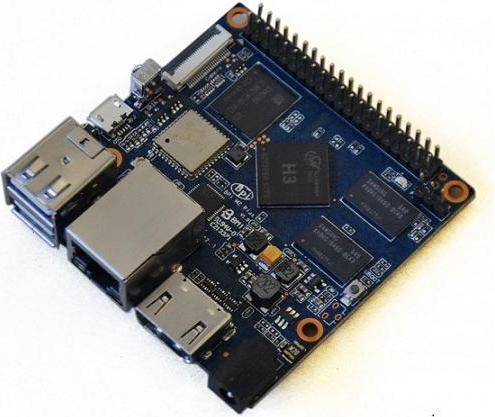 Image du produit Sinovoip BPI-M2+ (H3) - Banana Pi - BPI-M2+(H3) - Mini Quad-Core H3 Single Board Computer
