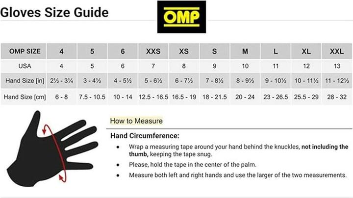 Actual product image OMPHobby Karting Handschuhe KS-X FIA 8877-2022 L (L)