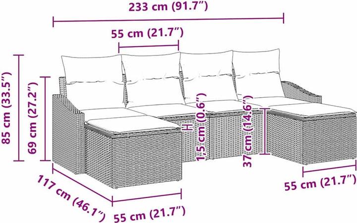Produktbild vidaXL Jasmine
