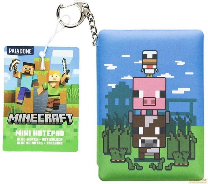 Immagine prodotto Paladone Products Paladone Minecraft Mini Puffy Notepad Keyring (108 x 70 mm)