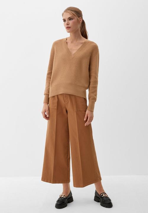 Actual product image s.Oliver Strickpullover Pullover mit V-Ausschnitt (40)