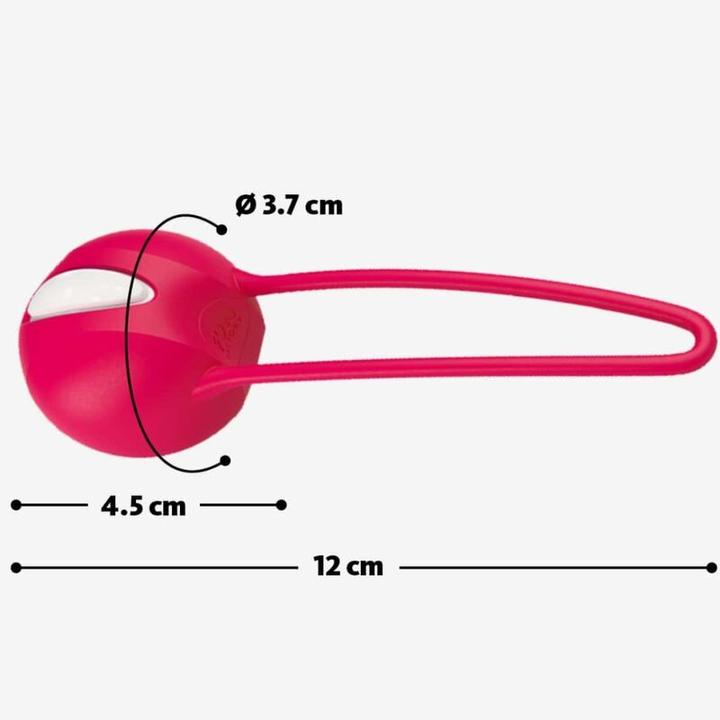 Actual product image Fun Factory Smartball Uno Basin Ball White / Pastel Purple