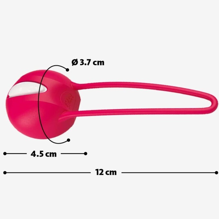 Image du produit Fun Factory Smartball Uno Balle De Bassin Blanc / Violet Pastel