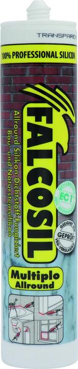 Falcone Silikon-Dichtungsmasse Falcosil Multiplo Allround (Transparent, 310 ml)