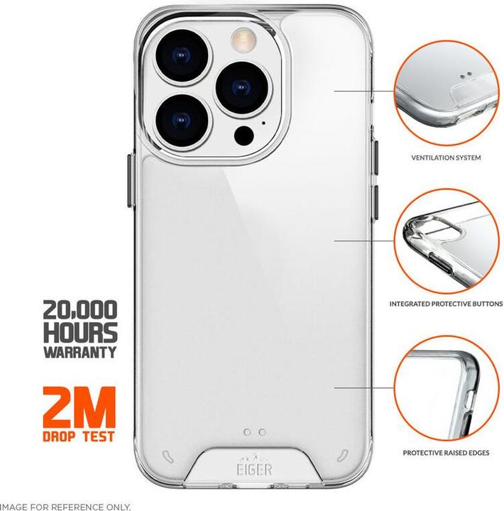 Actual product image Eiger Glacier Case (Apple iPhone 14 Pro Max)
