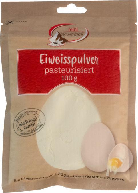 Produktbild miniSchoggi Eiweiss pasteurisiert (100 g)