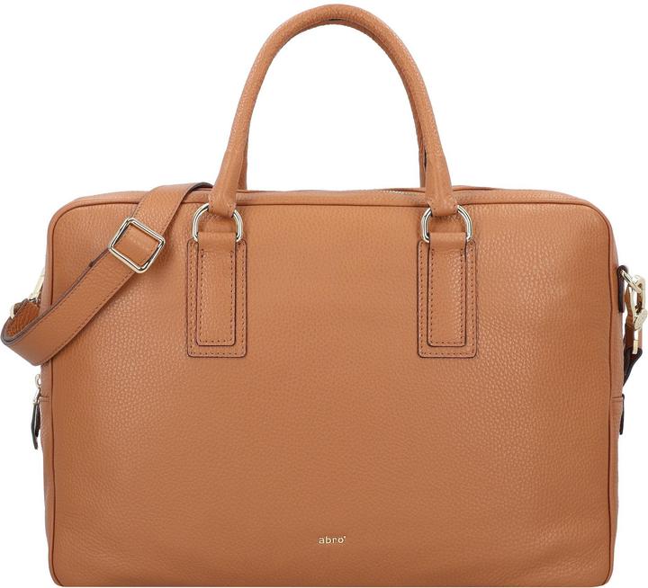 Actual product image Abro Adria briefcase leather 40 cm