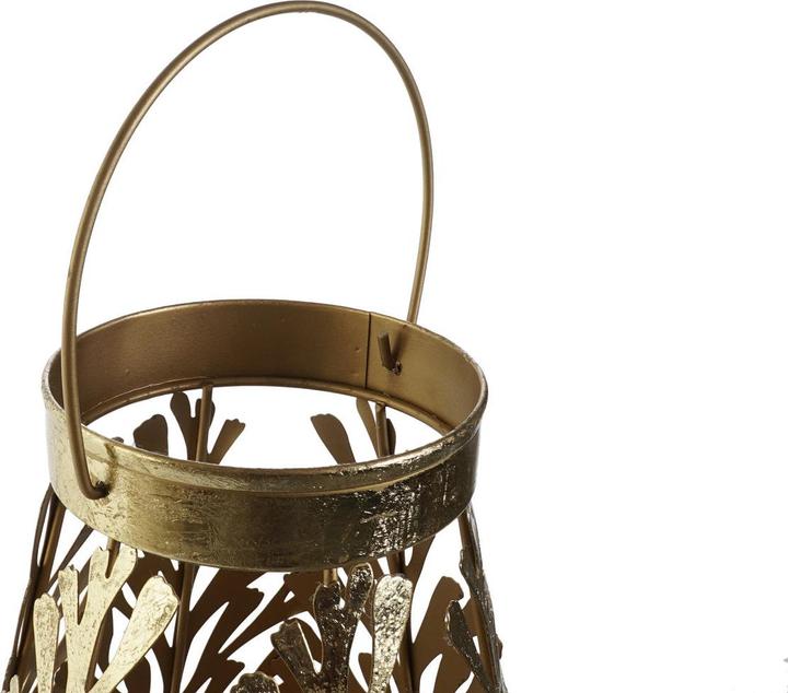 Immagine prodotto DKD Home Decor Laterne Gold Metall 25 x 25 x 42 cm