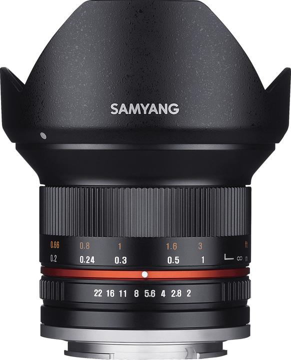 Samyang 12mm f/2 NCS CS - Sony E (Sony E, APS-C / DX)