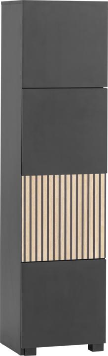 Actual product image Schildmeyer Alexa sliding shelf black matt / acoustic decor