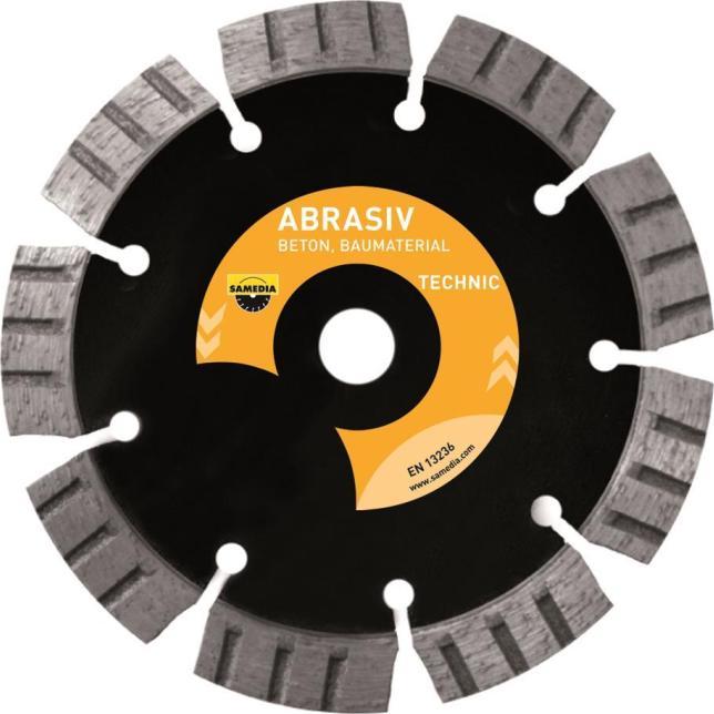 Samedia, Sägeblatt, TECHNIC MSE 115x22,23 Eco Diamant-Trennscheibe Universal 310019