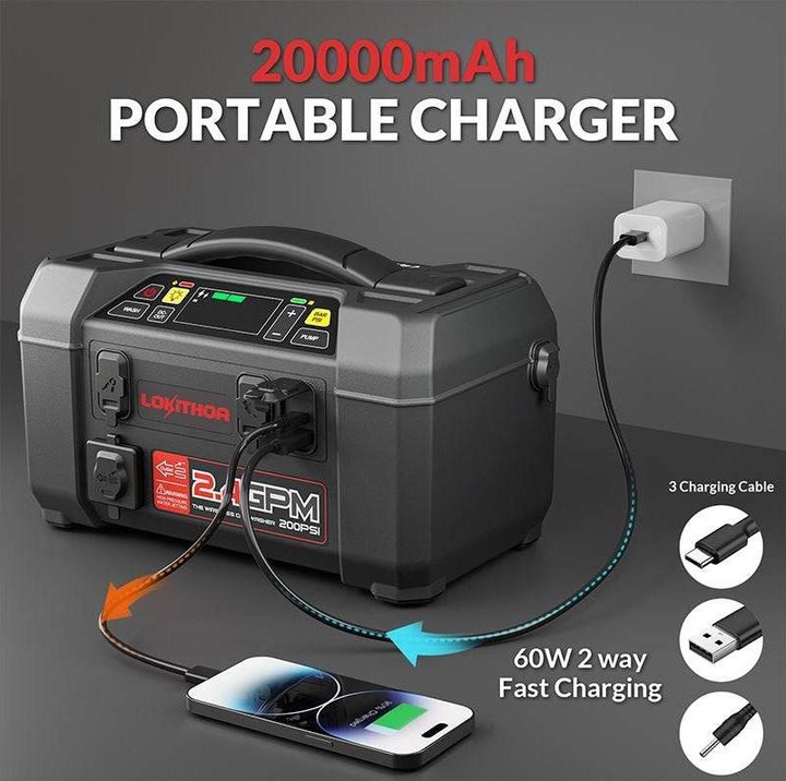 Image du produit Lokithor AW401 (2500 A, 20 mAh)