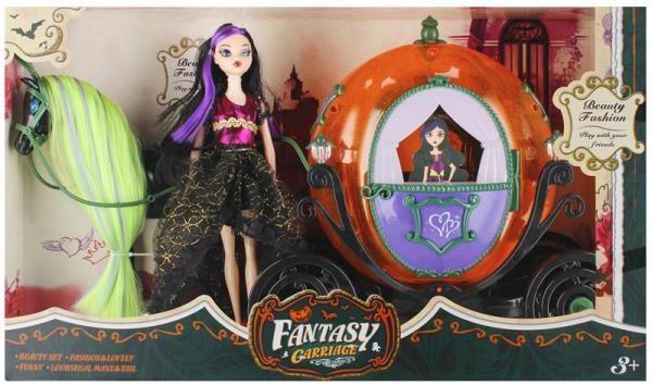 Actual product image Creative Carriage with doll and horse (light + sound) 524860 Mega