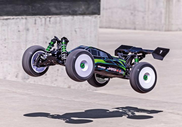Produktbild Traxxas BUGGY JATO 4x4 VXL 1:8 EP RTR GREEN TQi 2.4GHz BRUSHLESS OHNE LadegerÃ¤t und OHNE Akku (RTR Ready-to-Run)