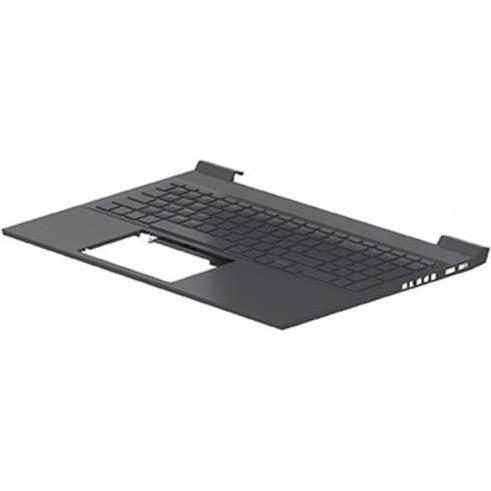 Thumbnail - HP Top Cover Ccw W Kb Rtx Bl Cs S, Notebook Ersatzteile