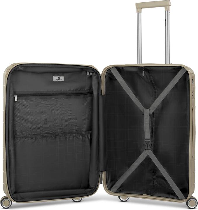Image du produit Franky London 4 rollers Trolley M 42 cm with extensible fold (59 l)