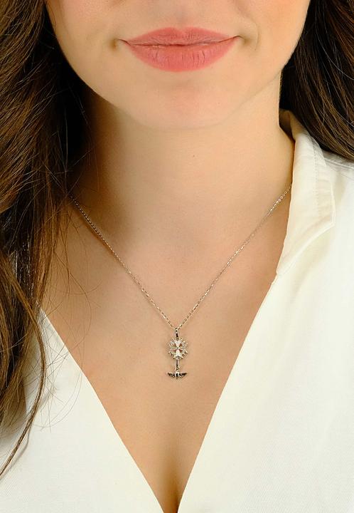 Immagine prodotto Muau Croce ugonotta (Oro bianco 750/18 carati)