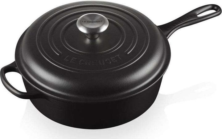 Actual product image Le Creuset Cassadou Sig 26cm Black (Casserole + Stewpot, Cast iron, Enamel, 26 x 8.50 cm)