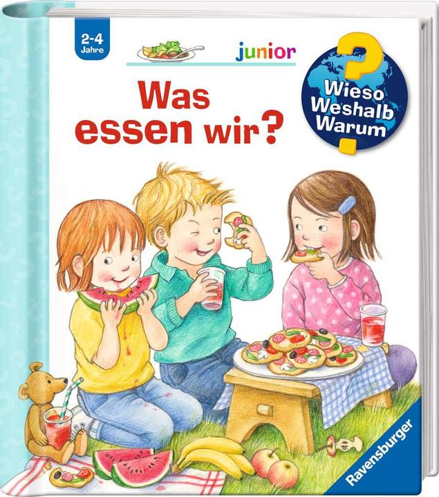 Actual product image Ravensburger Was essen wir? (German, Doris Rübel, 2015)