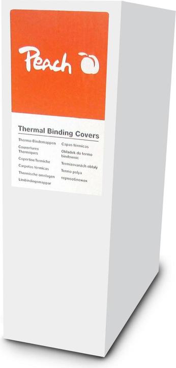 Produktbild Peach Einbanddeckel weiss