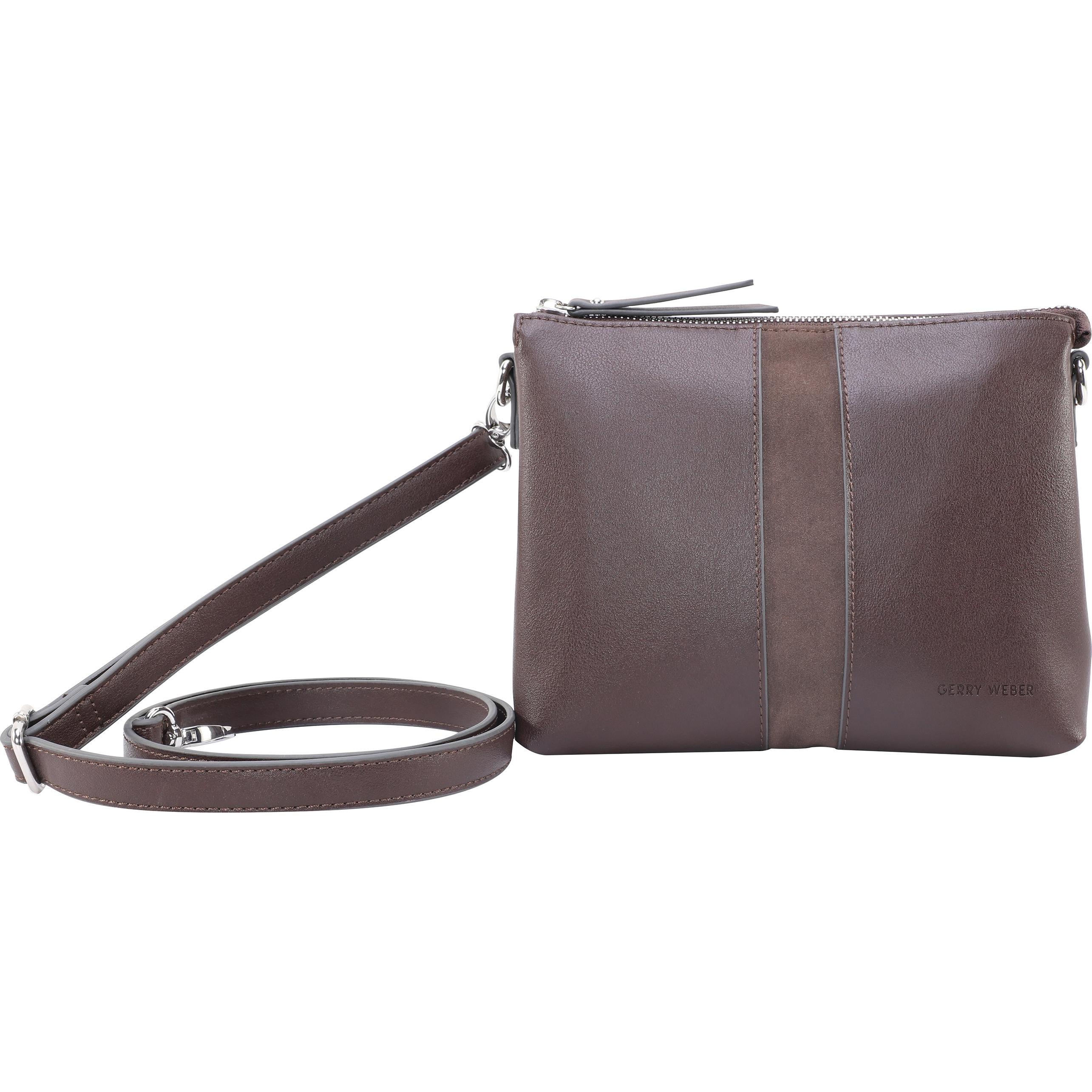 Gerry Weber, Handtasche, soft mix shoulderbag shz, Braun