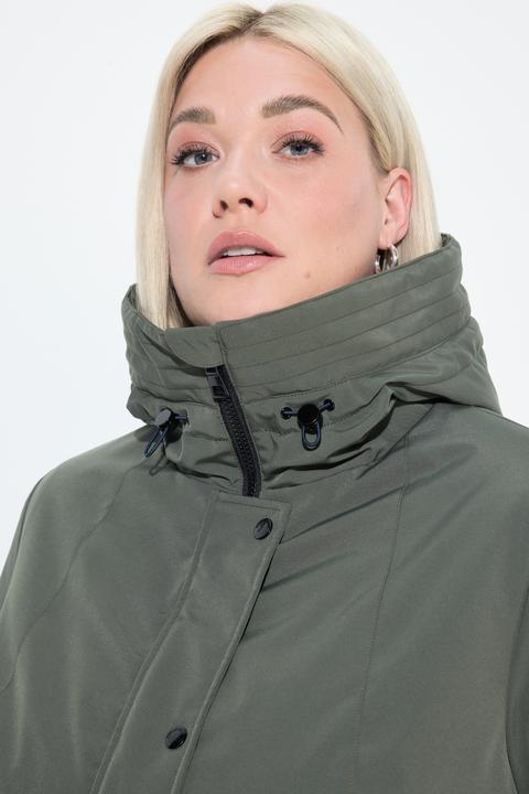 Produktbild Ulla Popken HYPRAR Funktionsmantel, wasserabweisend, Kapuze (42, 44)