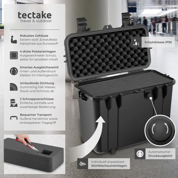 Produktbild tectake Universalbox Al (Fotokoffer, 16.50 l)