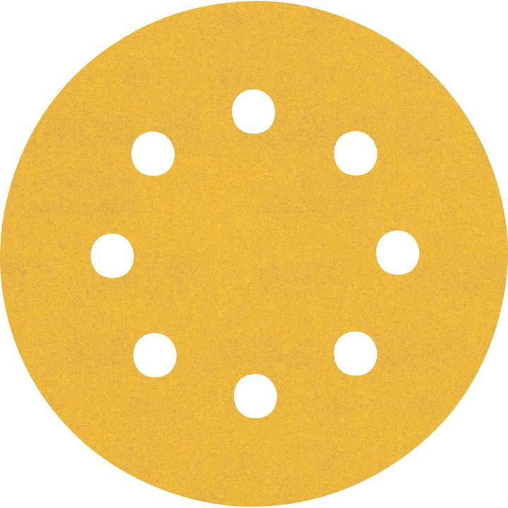 Image du produit Bosch Professional Zubehör Papier abrasif Expert C470 avec 8 trous pour ponceuse excentrique, 115 mm, G 240, 5 pcs. (240)
