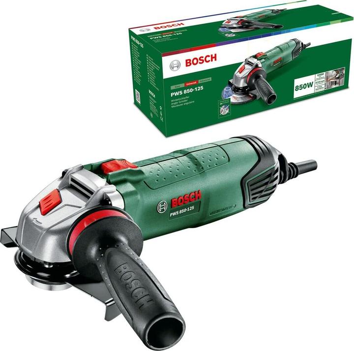 Actual product image Bosch Home & Garden Ø 125mm angle grinder PWS 850-125 (125 mm)