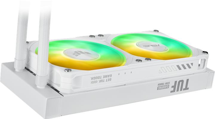 Actual product image ASUS Wak Tuf Gaming Lc Iii 240 Argb Wht