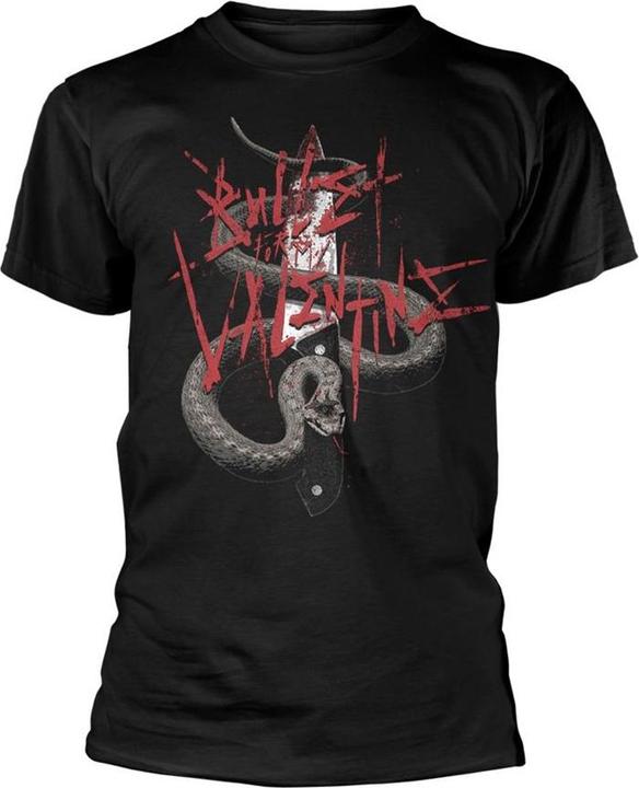 Produktbild Bullet For My Valentine Snake Knife TShirt (M)