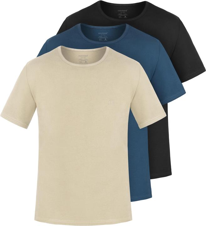 Normani 3er Set Herren T-Shirt aus Bio-Baumwolle Nyons - 9828