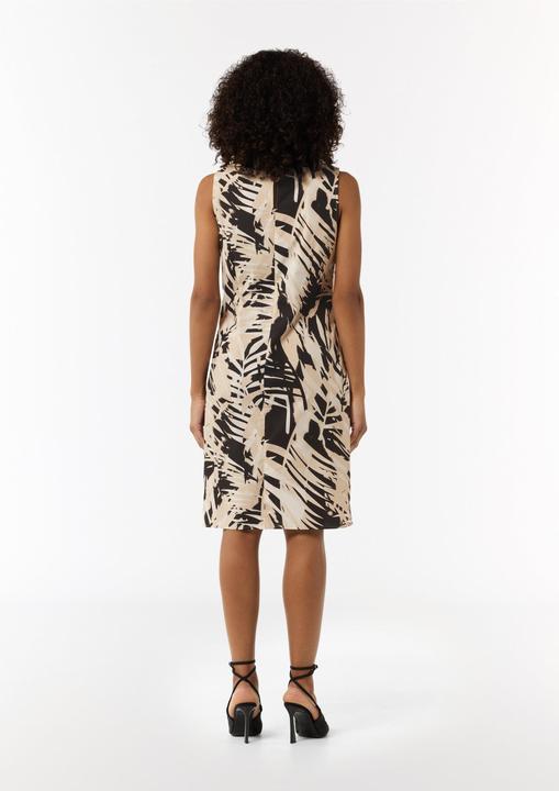 Image du produit Comma Kleid Gemustertes Baumwollkleid im Relaxed Fit (44)