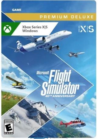 Produktbild Microsoft Flight Simulator: 40th Anniversary - Premium Deluxe Edition (PC, Xbox Series X, Xbox Series S)