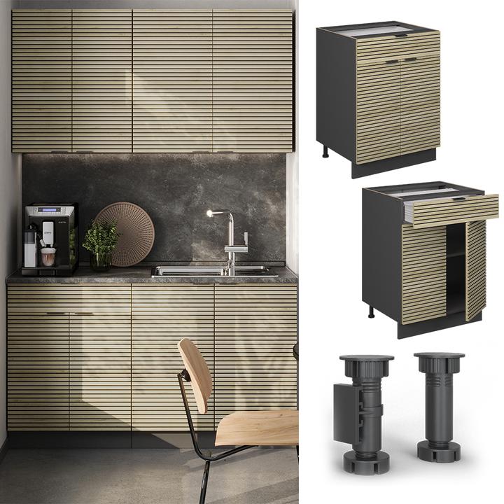 Actual product image Vicco Küchenunterschrank Fame-Line (60 x 82 x 60 cm)