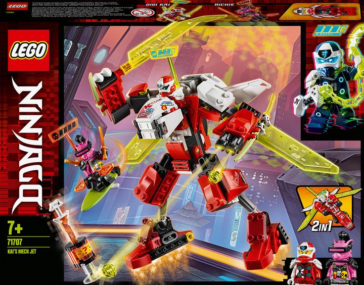 Produktbild LEGO Kais Mech Jet (71707, LEGO Ninjago)