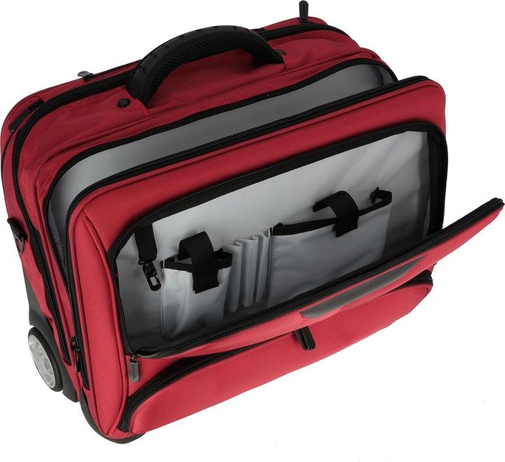 Actual product image Dermata Business Laptop Trolley Nylon 3456NY Rood (37 l)