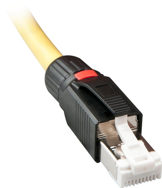 Actual product image Lindy RJ45 plug STP Cat.6A (Cable Accessories)