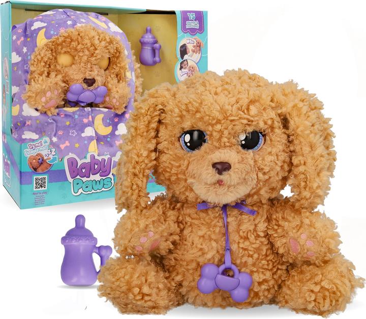 Actual product image IMC Toys Baby Paws Interactive Labradoodle (30.40 cm)