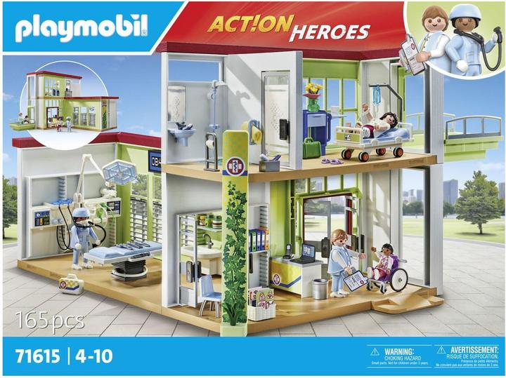 Produktbild Playmobil Modernes Krankenhaus (71615, Playmobil Action Heroes)