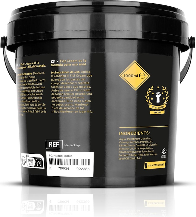 Productafbeelding Buttr Secchio di Crema per Fisting - 1000 ml (1000 ml)