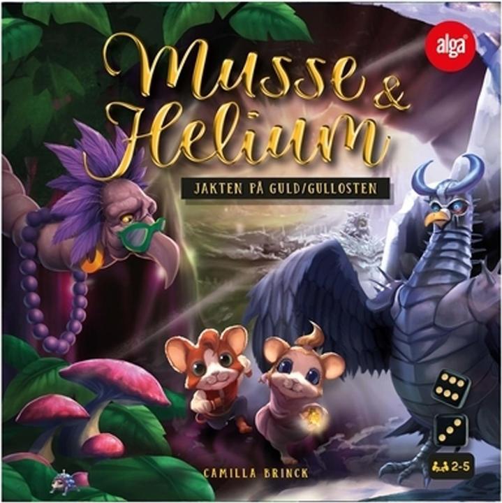 Produktbild Alga Musse&Helium Kultajuusto jahti -lastenpeli