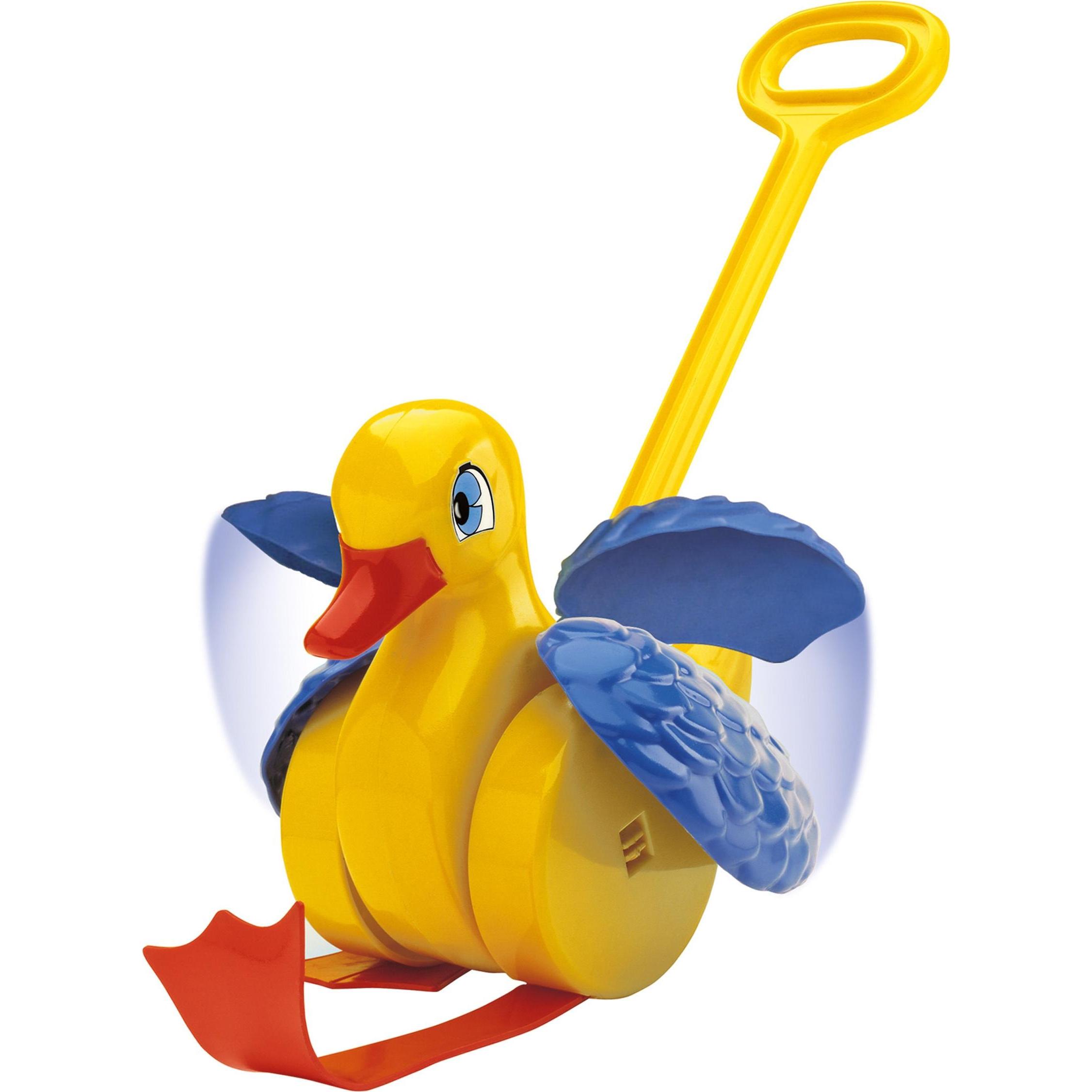 Thumbnail - Quercetti Quack & Flap Schiebtier: Ente