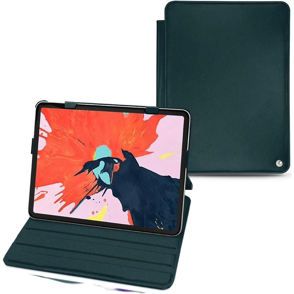 Noreve Lederschutzhülle horizontal (iPad Air 2020 (4. Gen), iPad Air 2022 (5. Gen)), Tablet Hülle, Blau