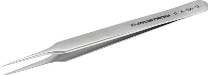 Immagine prodotto Lindstrom Pinzetta in acciaio inossidabile protetta ESD resistente agli acidi, punta dritta, fine, 110 mm