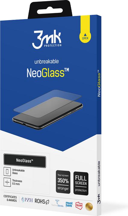 Actual product image 3MK NeoGlass do Samsung Galaxy A53 5G Black (1 pcs., Samsung Galaxy A53 5G)