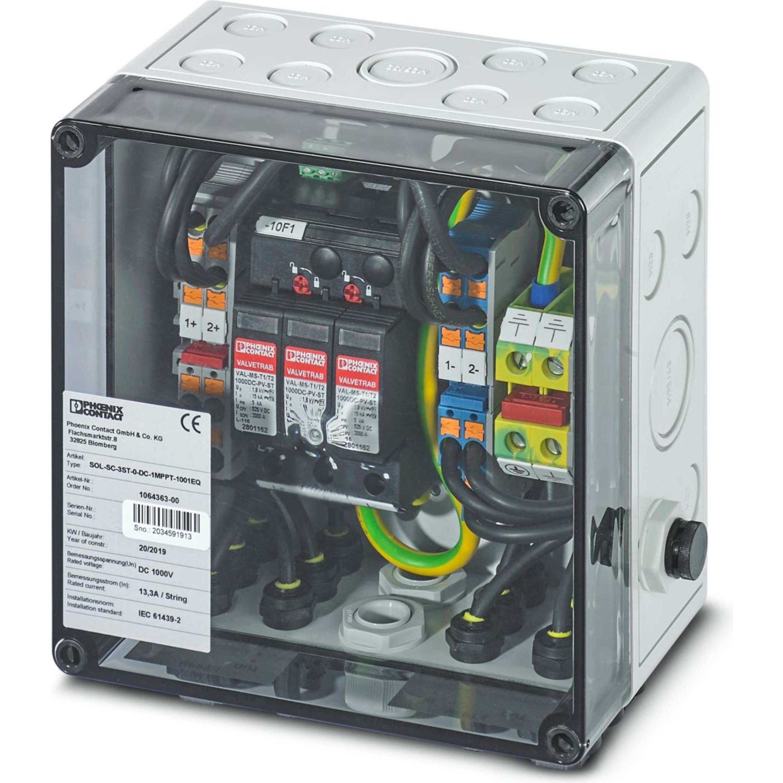 Phoenix, Generatore di corrente, SOL-SC-3ST-0-DC-1MPPT-1001EQ