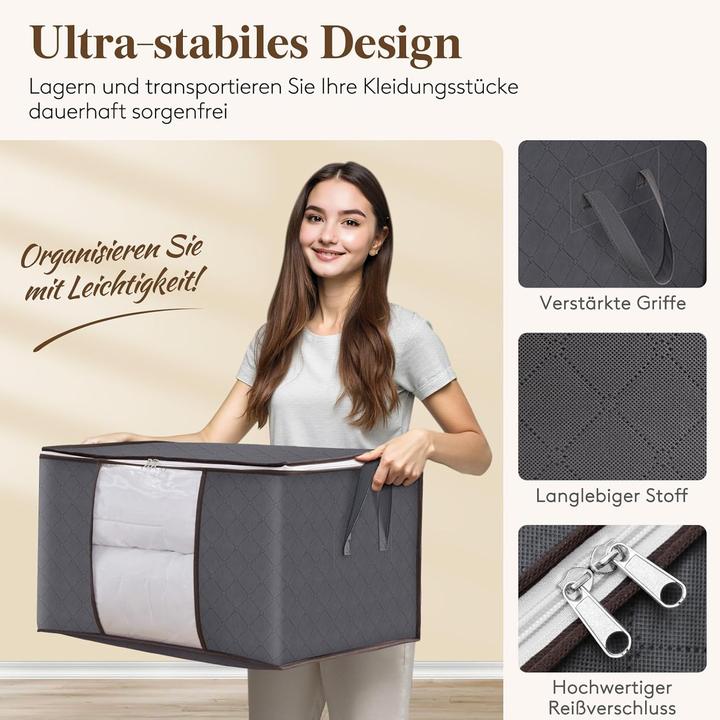 Image du produit Lifewit 6-teiliges Aufbewahrungstaschen-Set für Kleidung