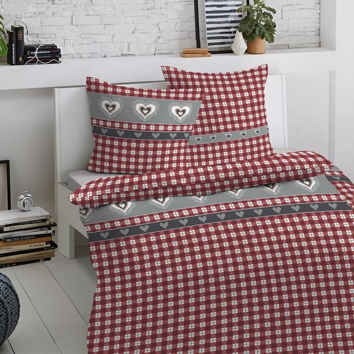 Produktbild Traumschlaf Landhausherzen (Bettwäsche Set, 155x220 cm + 80x80 cm)