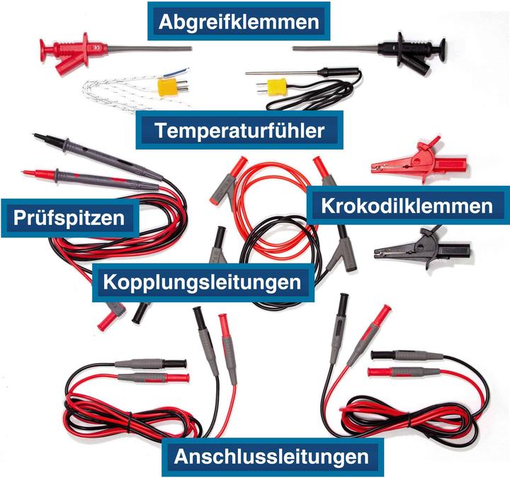 Productafbeelding Peaktech P 8200 Set meetaccessoires